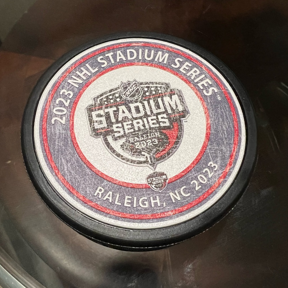 Carolina Hurricanes Stadium Series Puck